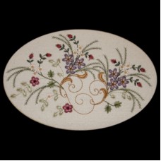 Victorian Floral Machine Embroidery Design